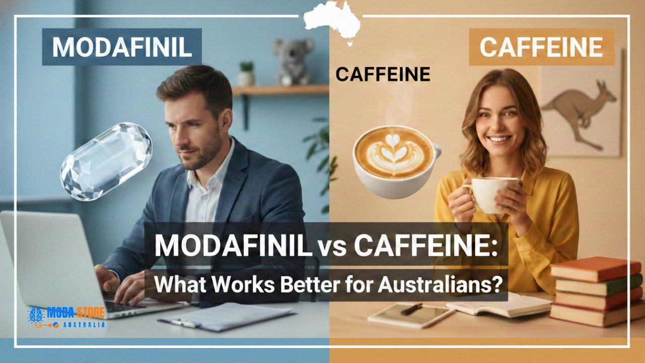 Modafinil vs Caffeine