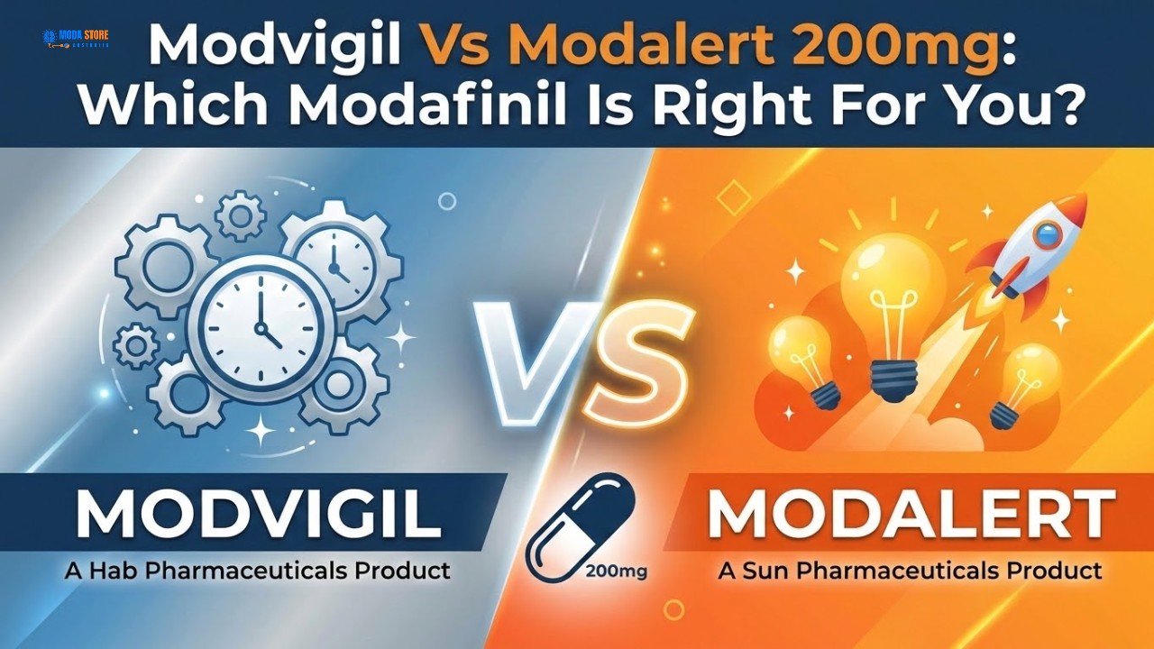 Modvigil vs Modalert 200mg